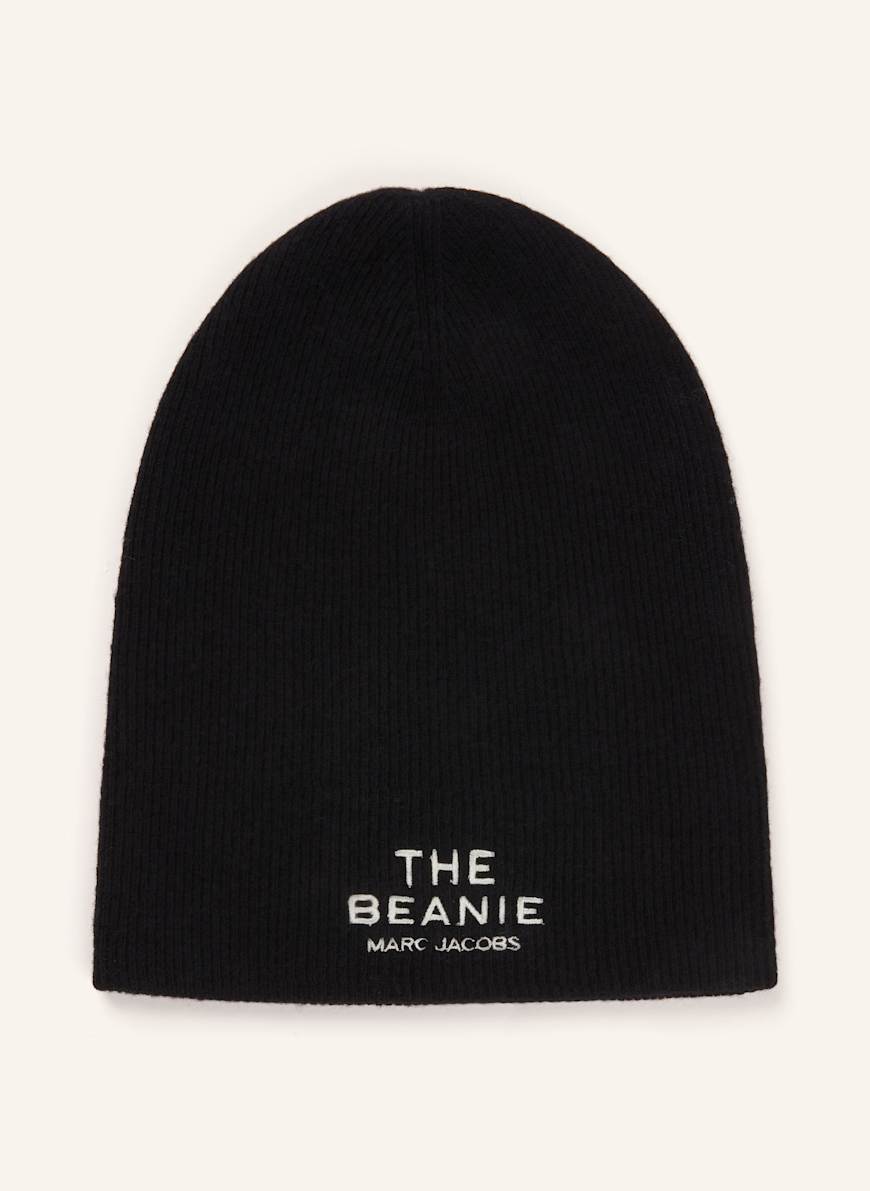 MARC JACOBS THE BEANIE cap in black