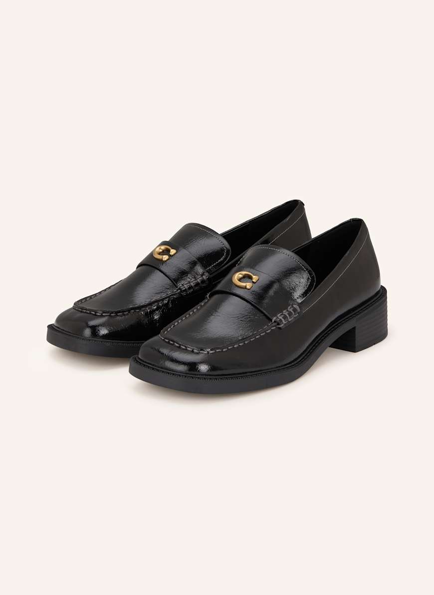 COACH Loafer in schwarz