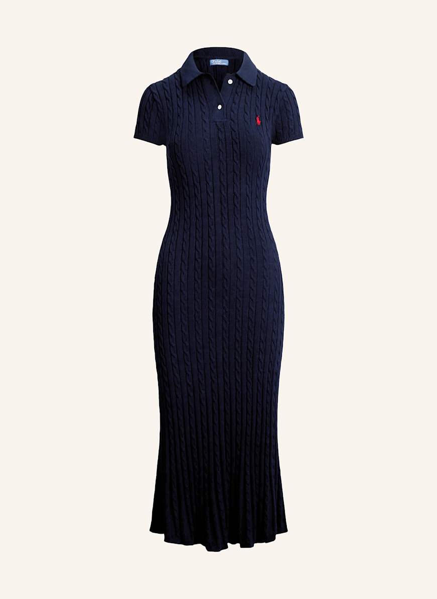 POLO RALPH LAUREN Knit dress in dark blue POLO RALPH LAUREN Knit dress in dark blue