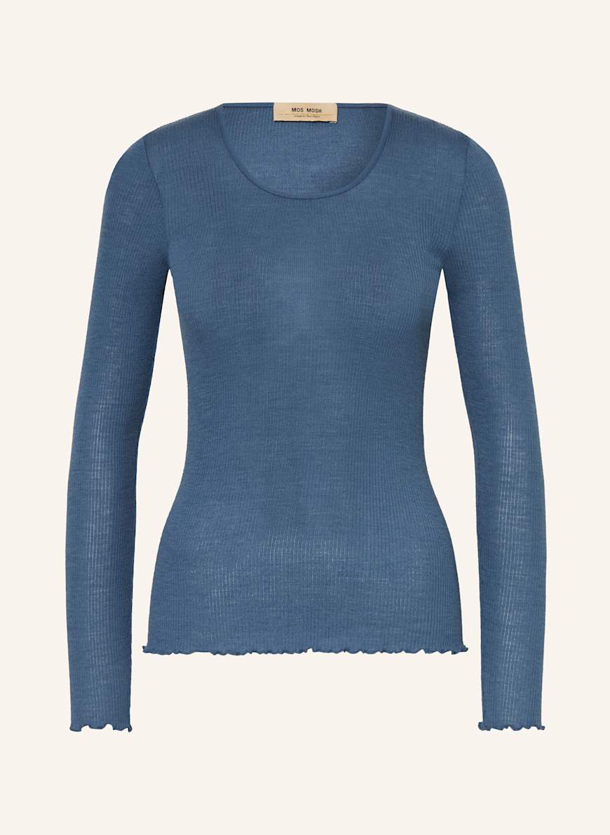 即送 no E mosen* washed long sleeves No E Mosen 24AW - Printed Relaxed Pants - Fur Collar Pullover