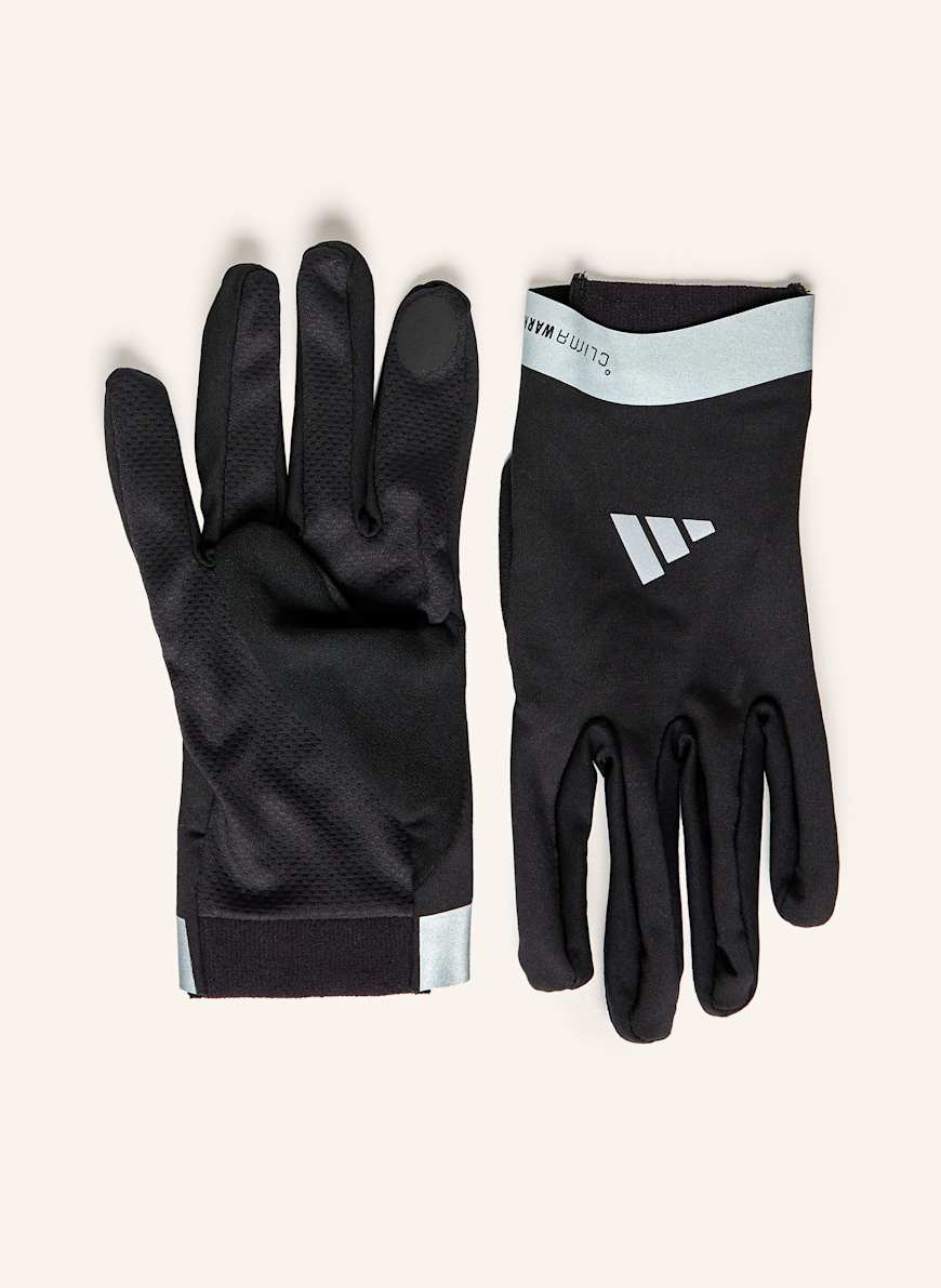 adidas Multisport-Handschuhe RUNNING CLIMAWARM mit Touchscreen-Funktion in  schwarz