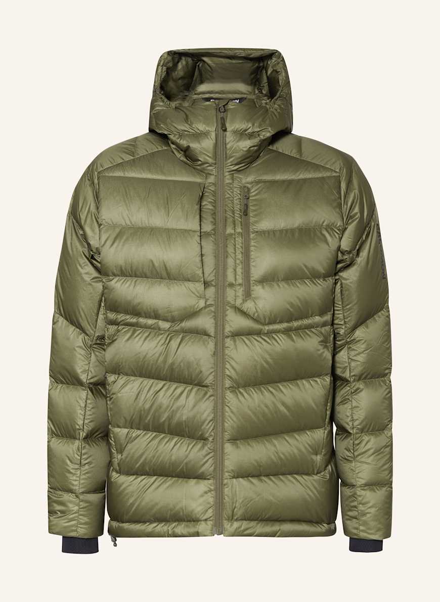 SALOMON ELIXIR ULTRA DOWN down jacket in green
