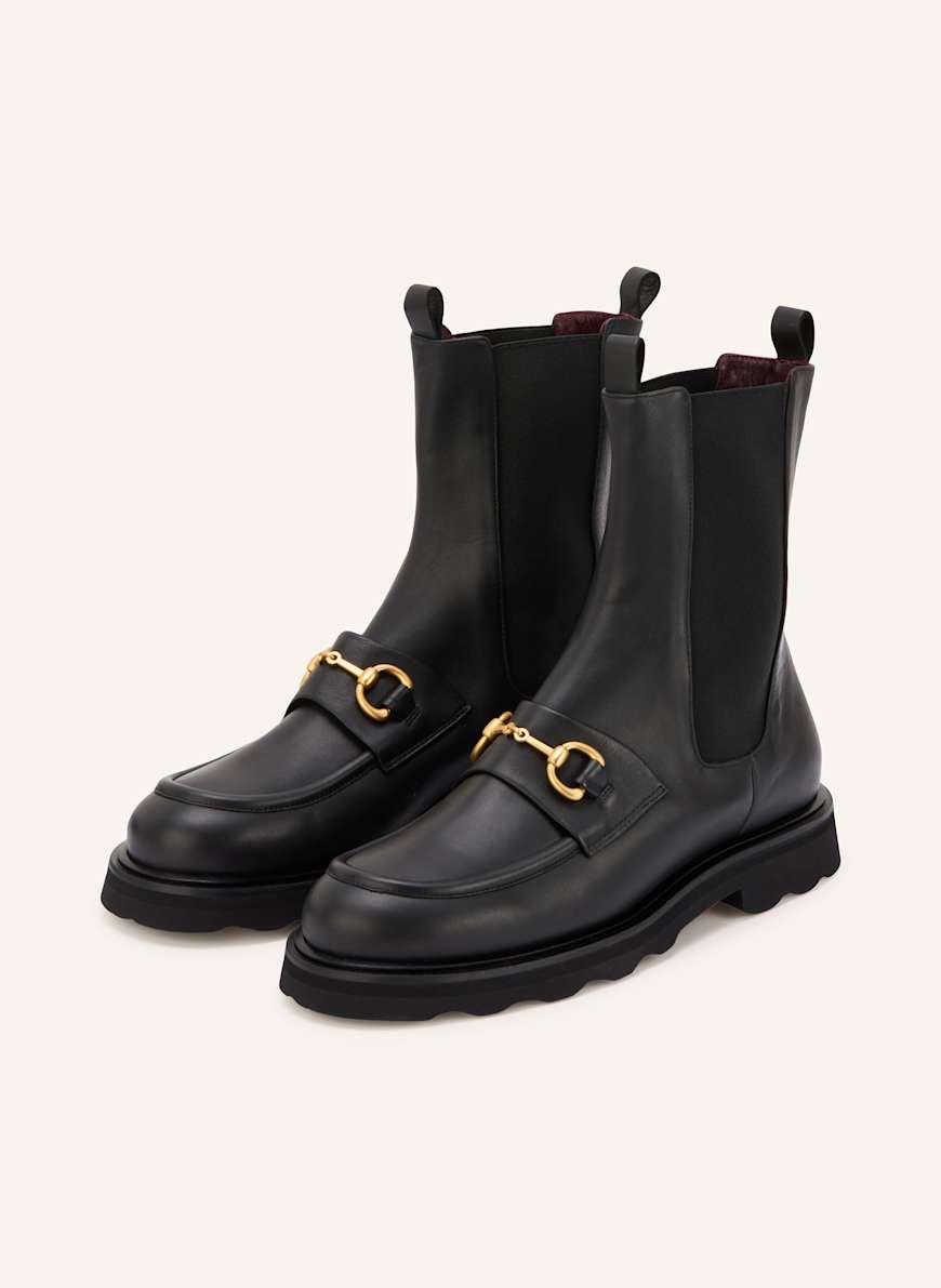 POMME D'OR Chelsea boots NICKY in black