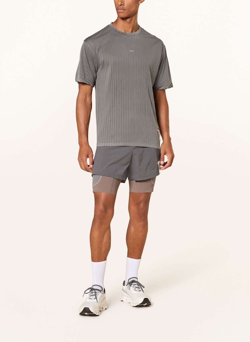 SATISFY 2-in-1 running shorts TECHSILK™ CORDURA® in gray