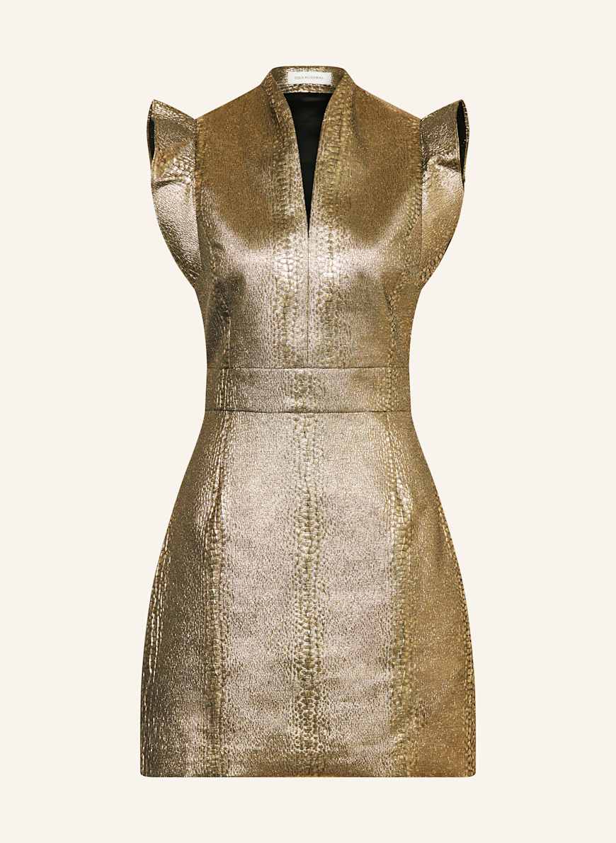 dea kudibal robe en brocart en or