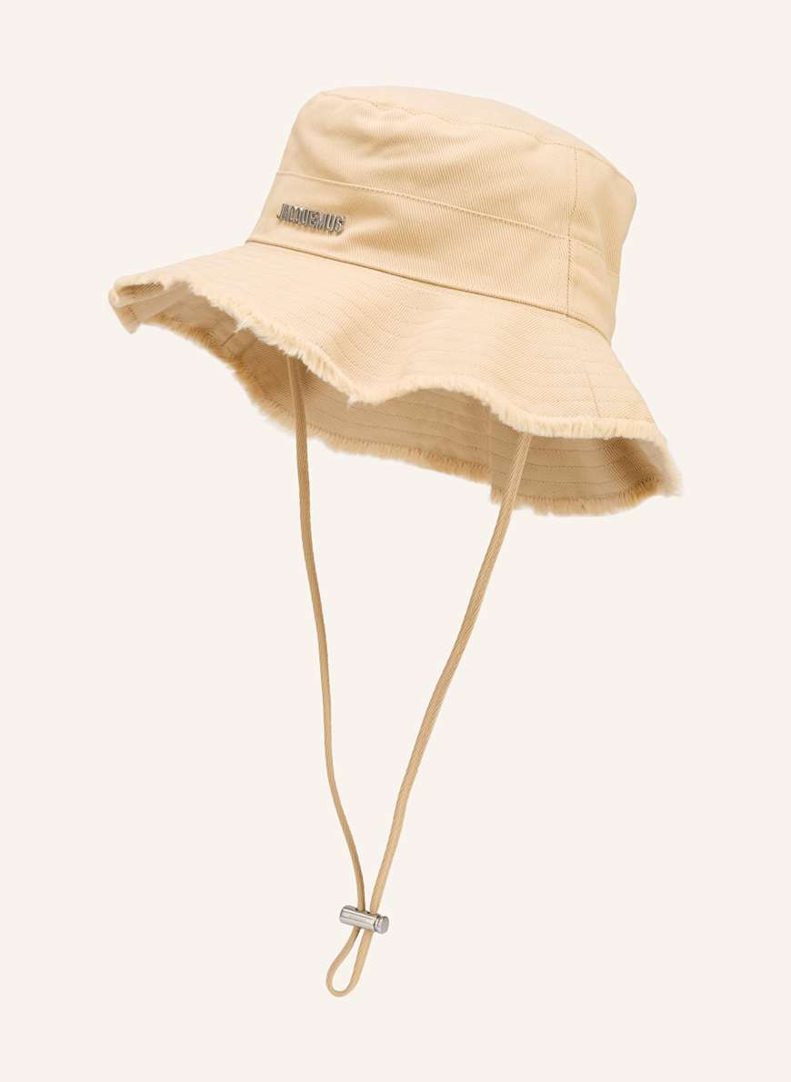 JACQUEMUS Bucket hat LE BOB ARTICHAUT in light brown