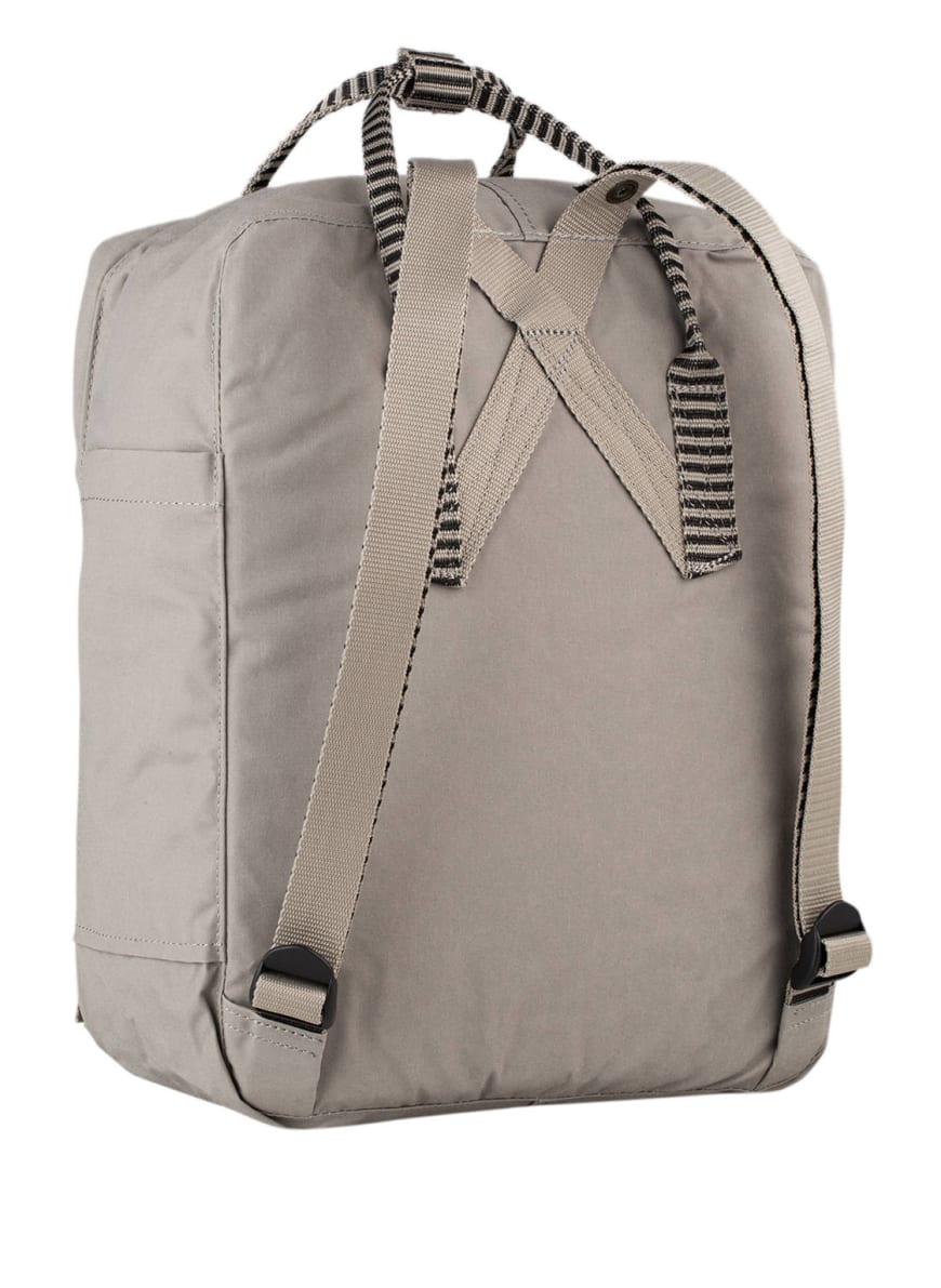 Kanken grey striped best sale