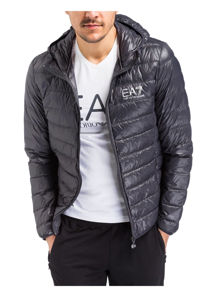 Emporio Armani EA7 Men's Train Core Down Vest, Black, Small