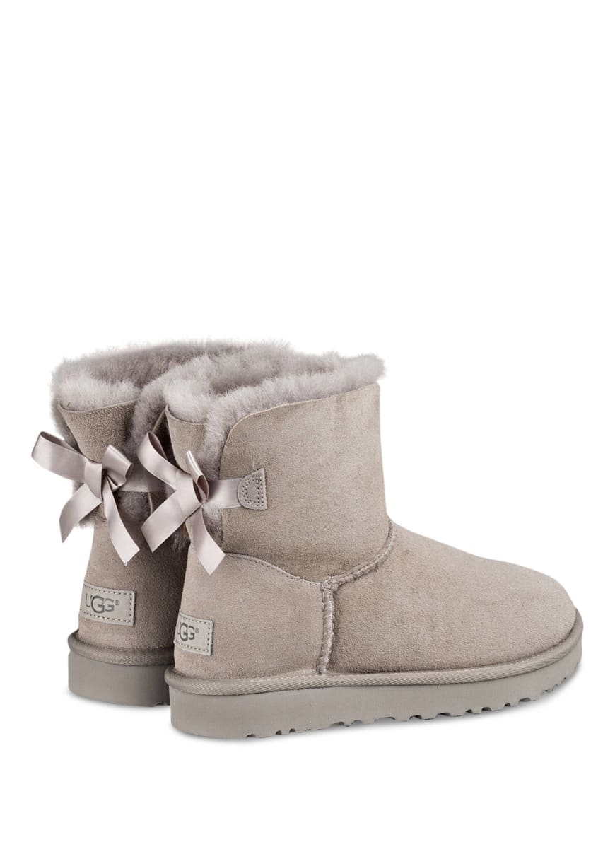 Ugg mini bailey bow ii best sale oyster