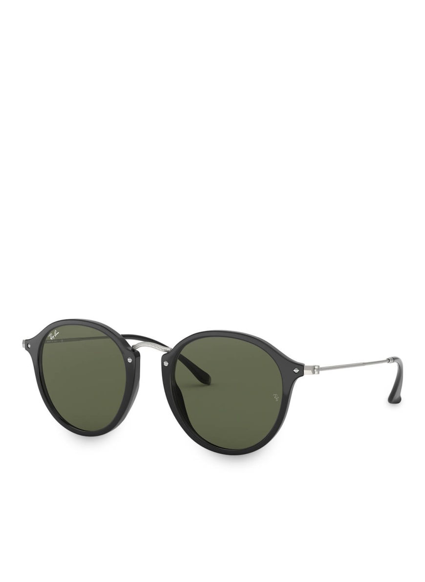 Ray-Ban Sunglasses RB2447 ROUND in 901 - black/green | Breuninger
