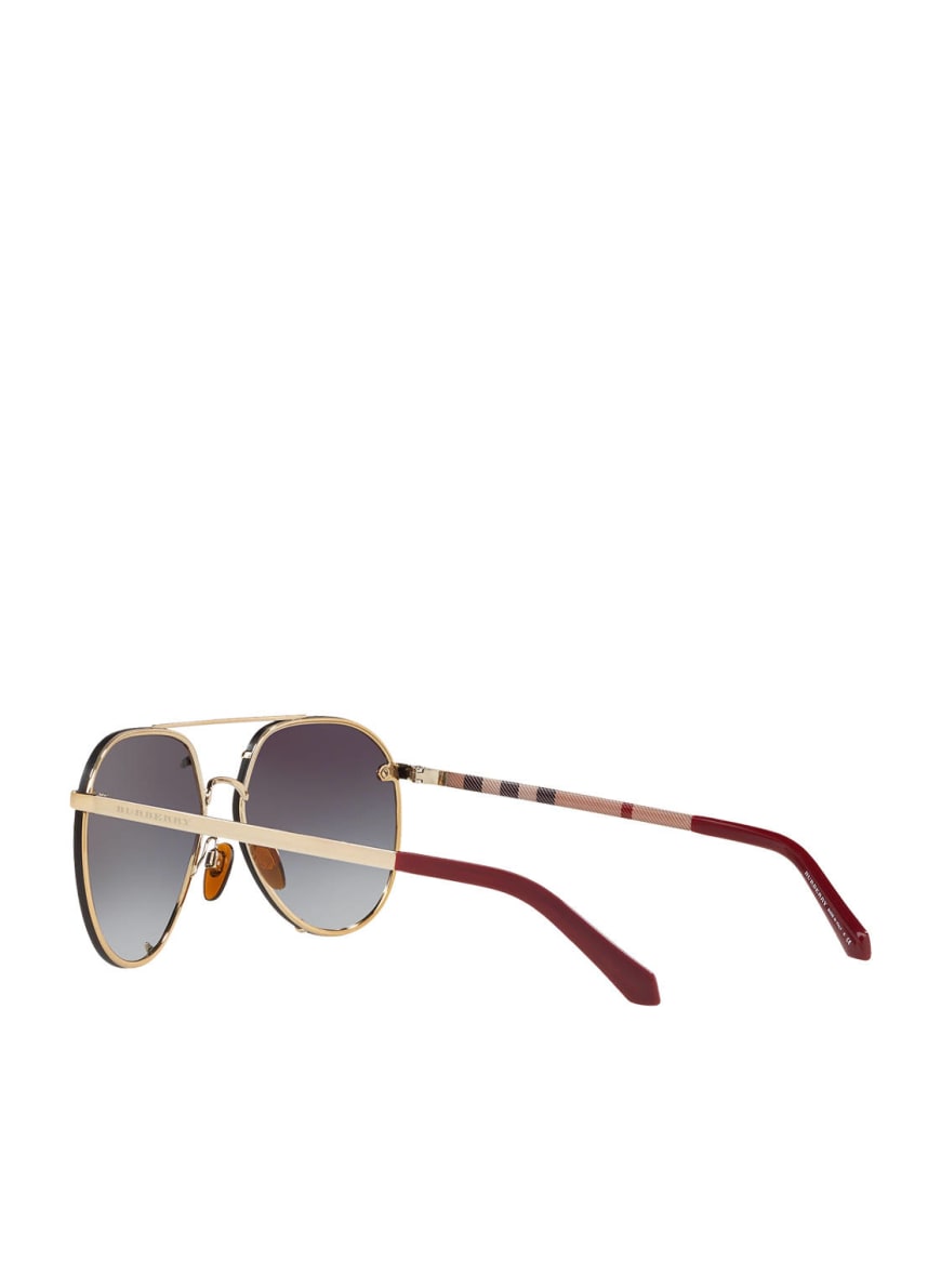 BURBERRY Sunglasses BE3099 in 11458g - gold/ gray gradient | Breuninger