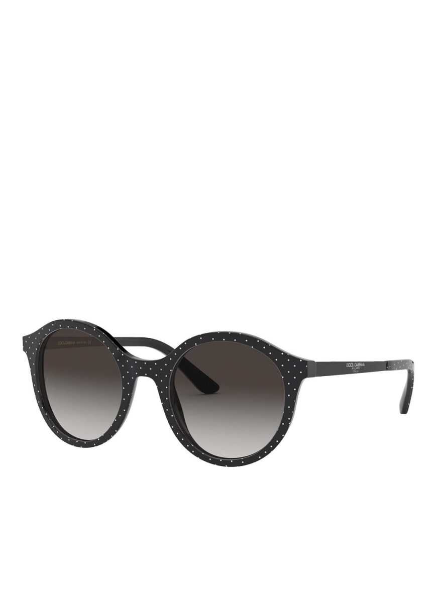 DOLCE GABBANA Sunglasses DG 4358 in 3126 8g black dark gray