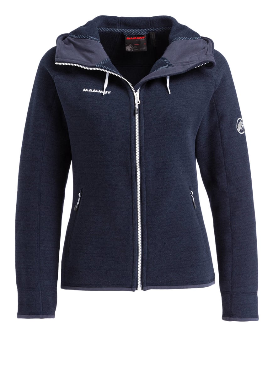 MAMMUT Knitted fleece jacket ARCTIC , Color: 5784 marine melange(Image 1)