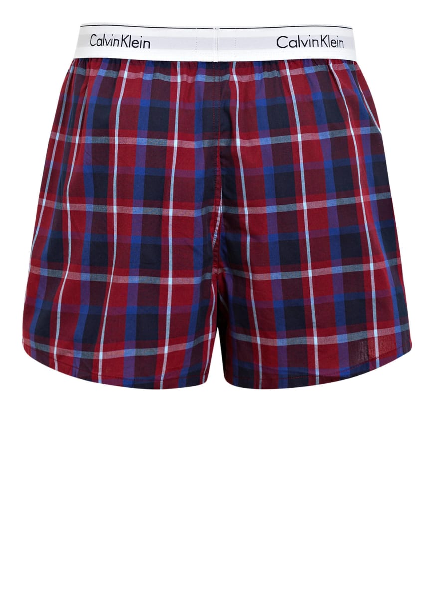 Calvin Klein Women's Boxer Traditional (Woven) Shorts : :  Fashion