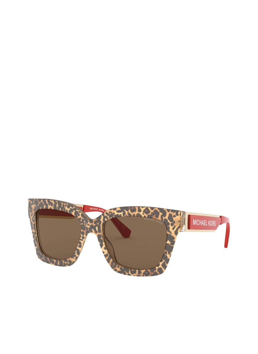 SUNGLASSES MICHAEL KORS BERKSHIRES MK 2102 (399773) Michael Kors MK2102 BERKSHIRES 399773 Cat Eye Brown Leopard  main image 3