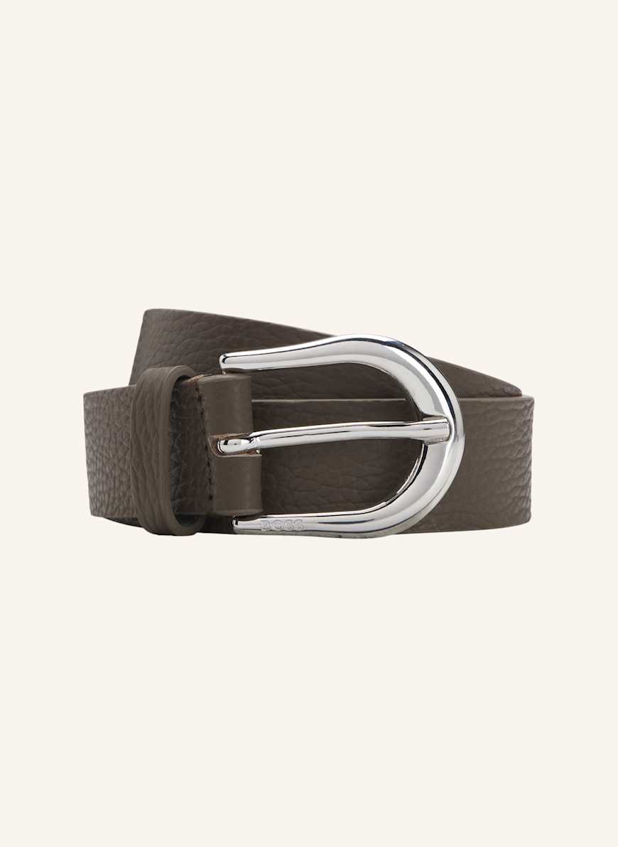 BOSS Casual Gürtel CAROL-GR_SZ30: DUNKELBRAUN/ KHAKI