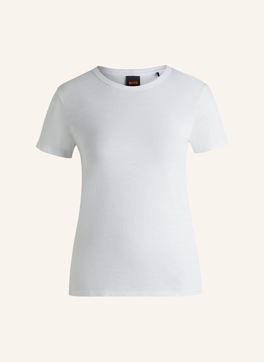 BOSS T-Shirt C_ESLA Regular Fit: WEISS