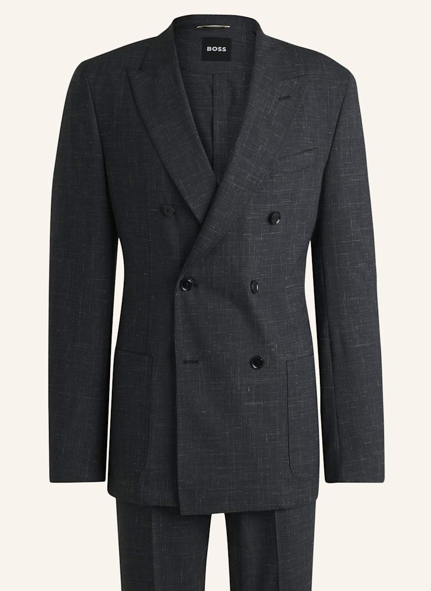 BOSS Business Anzug C-HUGE-2PCS-DB-251 Slim Fit: GRAU