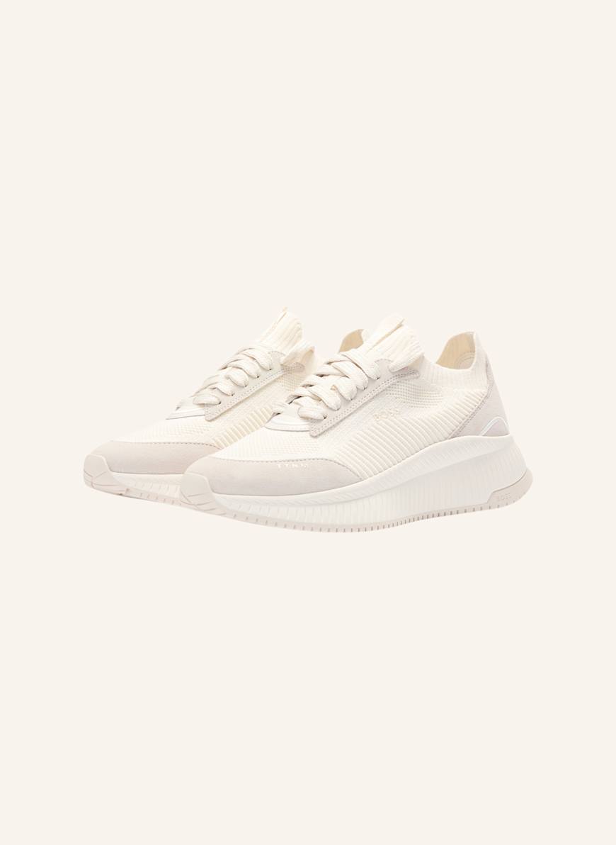 BOSS Turnschuh TTNMEVO_SLON_LOWKN: WEISS