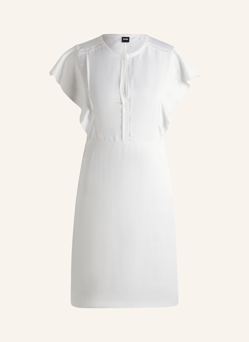 BOSS Business Kleid DELINIARA Regular Fit: WEISS