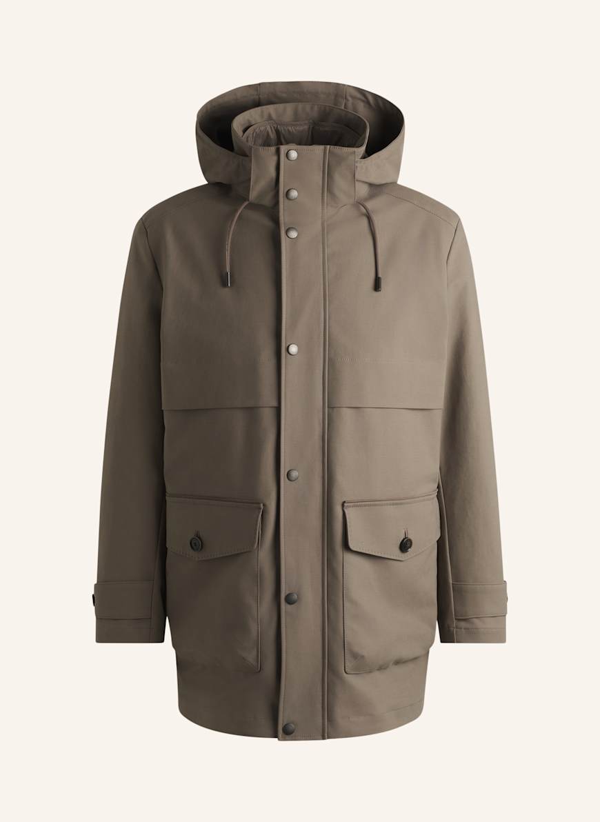 BOSS Casual Jacke L-COPKA Regular Fit: GRÜN