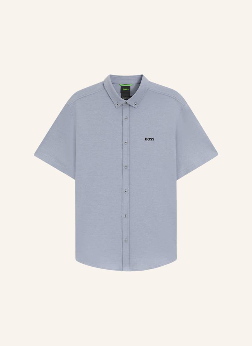 BOSS Casual Hemd B_MOTION S Regular Fit: DUNKELGRAU