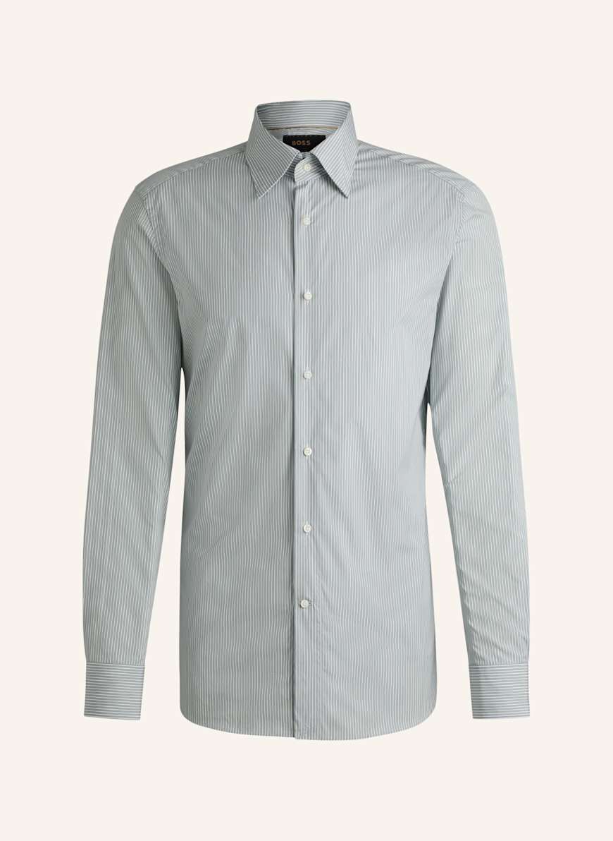 BOSS Business Hemd L-HAYS-HBD-C1-251 Slim Fit: GRÜN