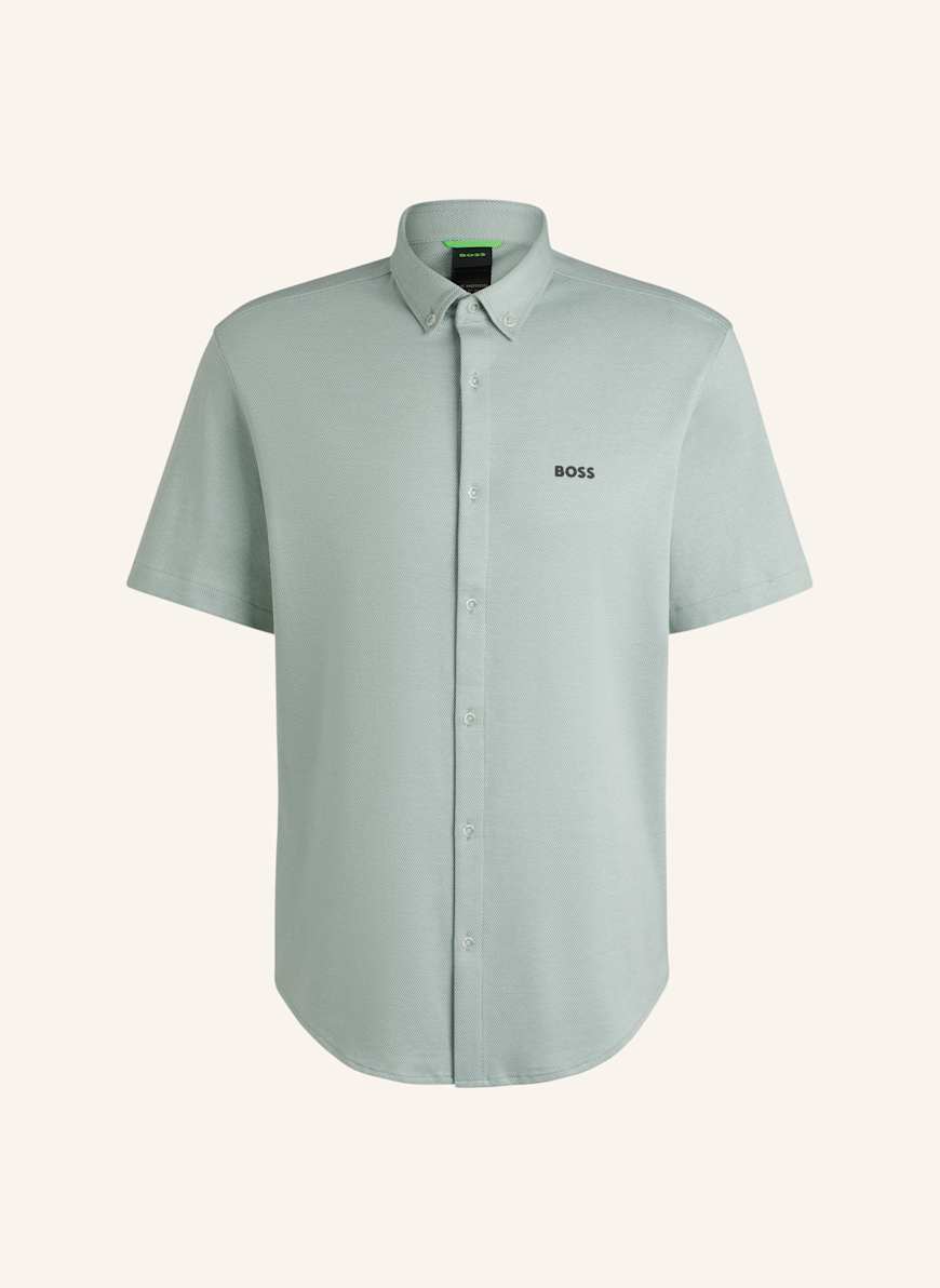 BOSS Casual Hemd B_MOTION_S Regular Fit: GRÜN