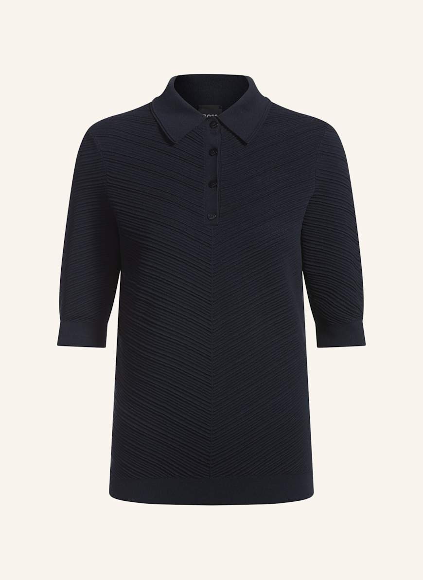 BOSS Pullover FOINTA: DUNKELBLAU