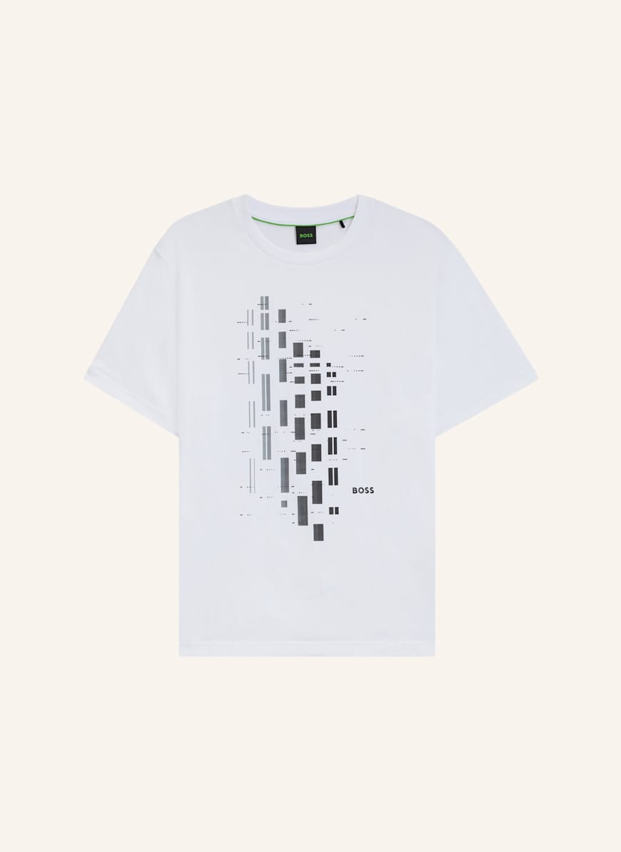 BOSS T-Shirt TEE GRX ZONE Regular Fit: WEISS