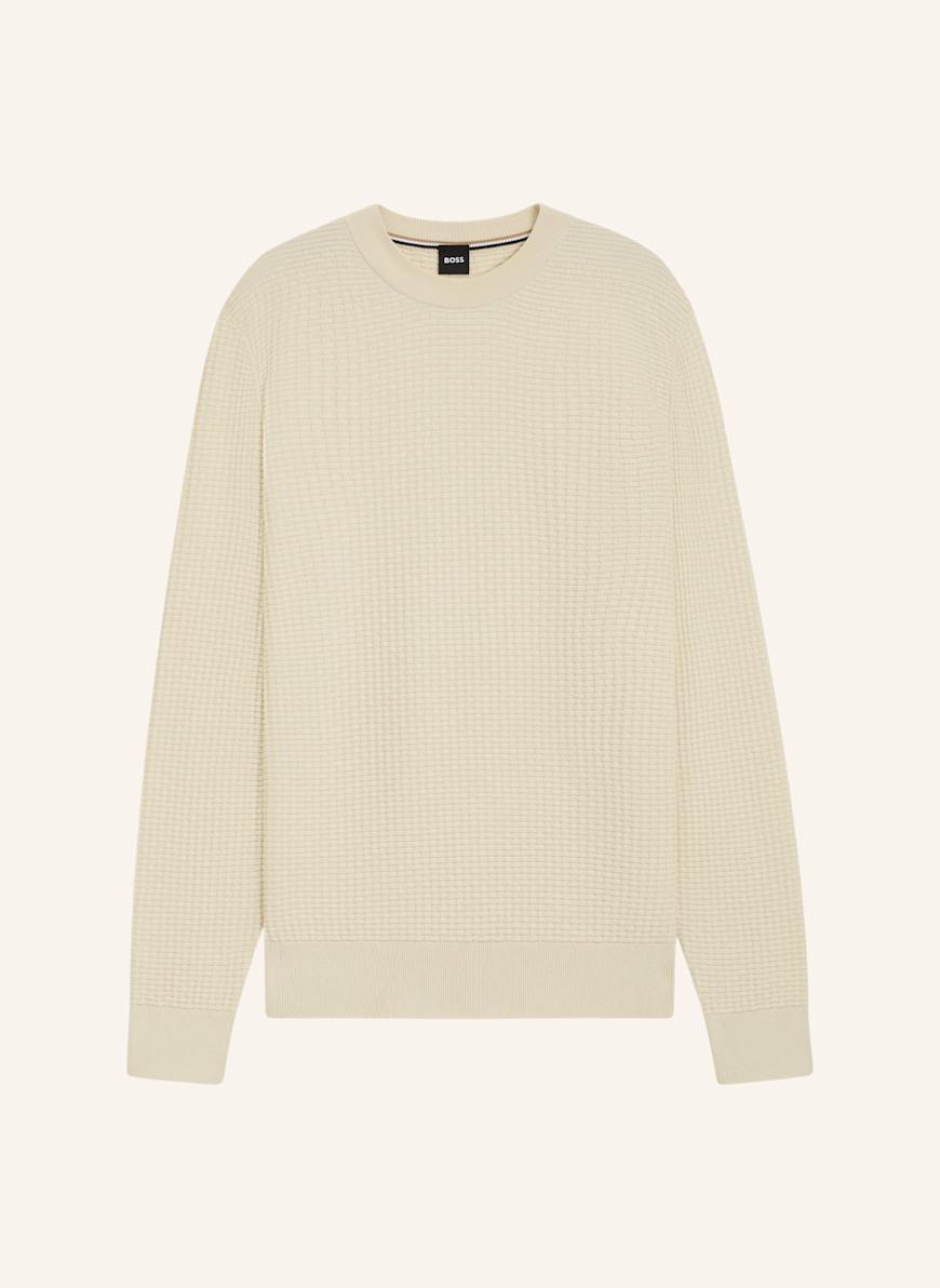 BOSS Pullover H-IMBERTO Regular Fit: WEISS