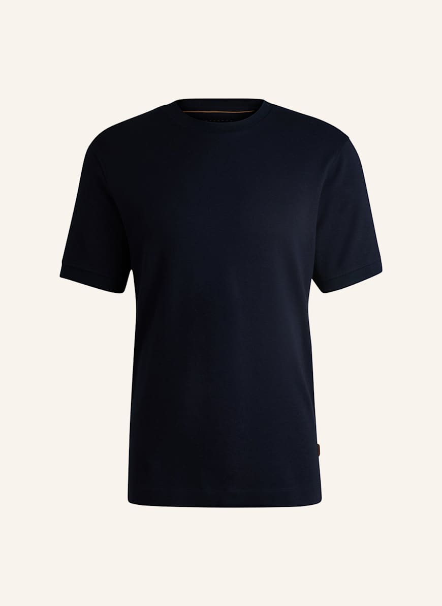 BOSS T-Shirt L-TESAR 101 Regular Fit: DUNKELBLAU