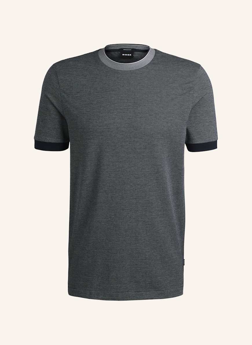 BOSS T-Shirt H-TESSLER 145 Slim Fit: DUNKELBLAU