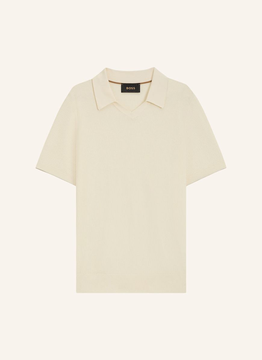 BOSS Pullover L-IRO Regular Fit: WEISS