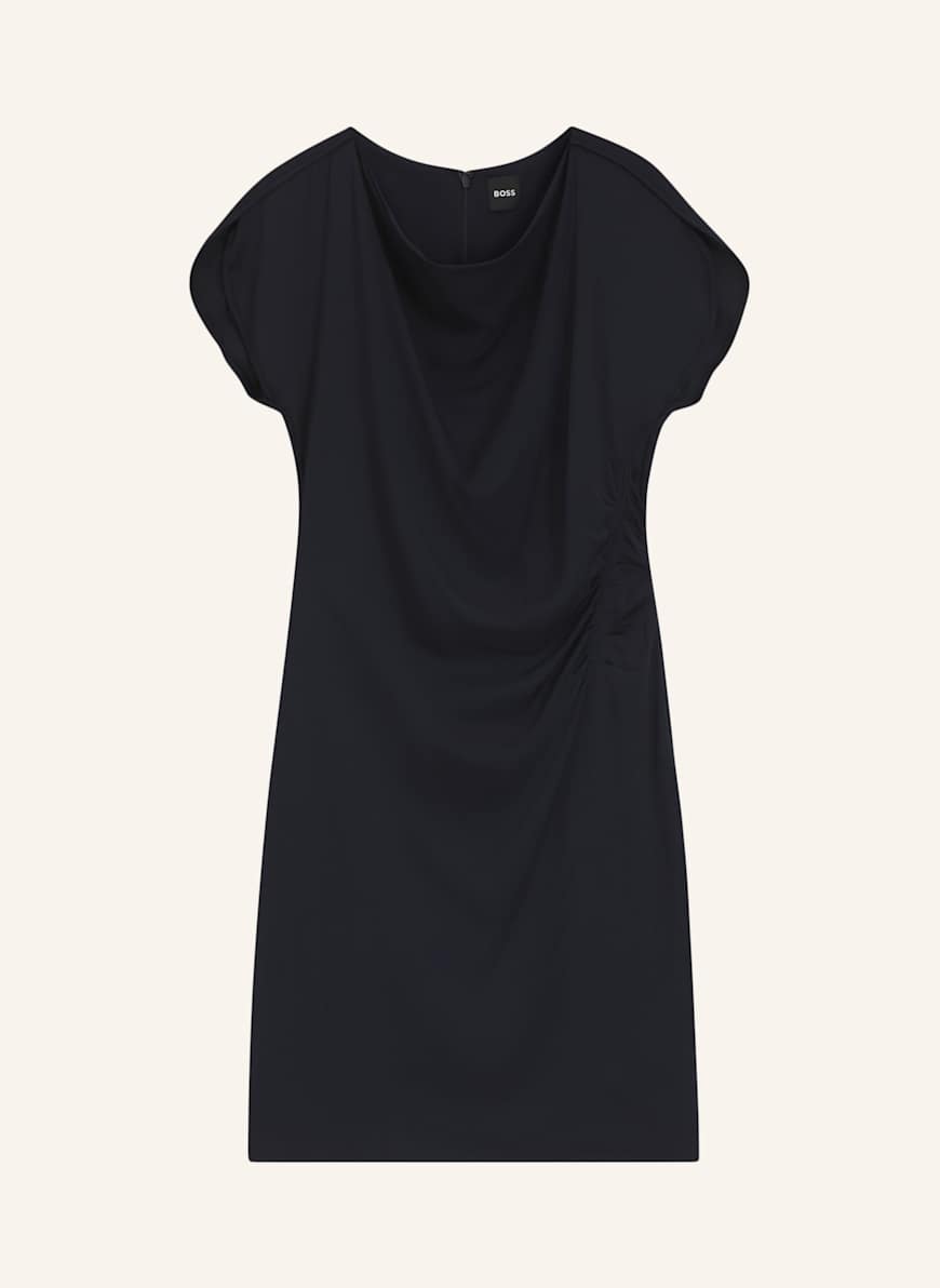 BOSS Business Kleid DEVANIA Slim Fit: DUNKELBLAU