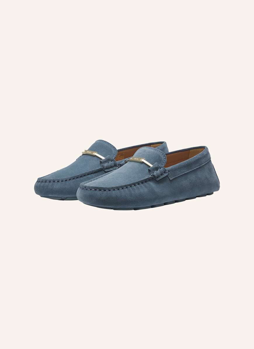 BOSS Flacher Schuh ROXANNE_DRIVER_SDHB: HELLBLAU/ BLAU