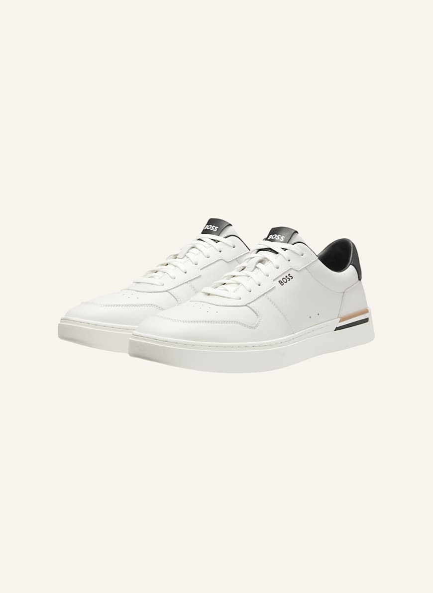 BOSS Sneaker CLINT_TENN_LTVPN: WEISS