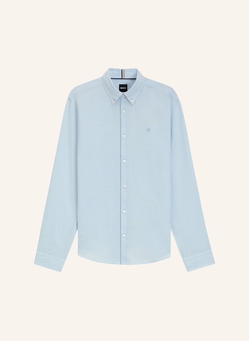 BOSS Casual Hemd H-ROAN-BD-E-C1-253 Slim Fit: HELLBLAU