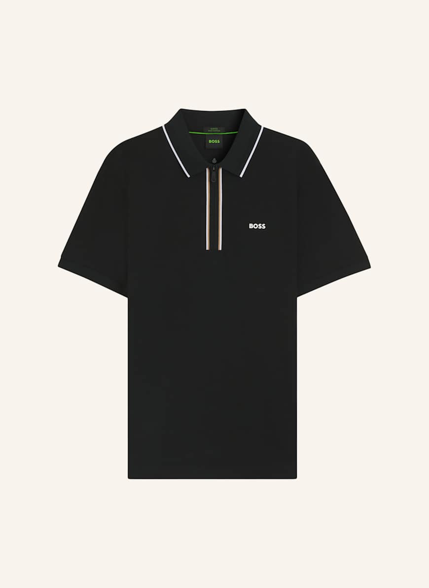 BOSS Poloshirt PHILIX GOC Slim Fit: SCHWARZ