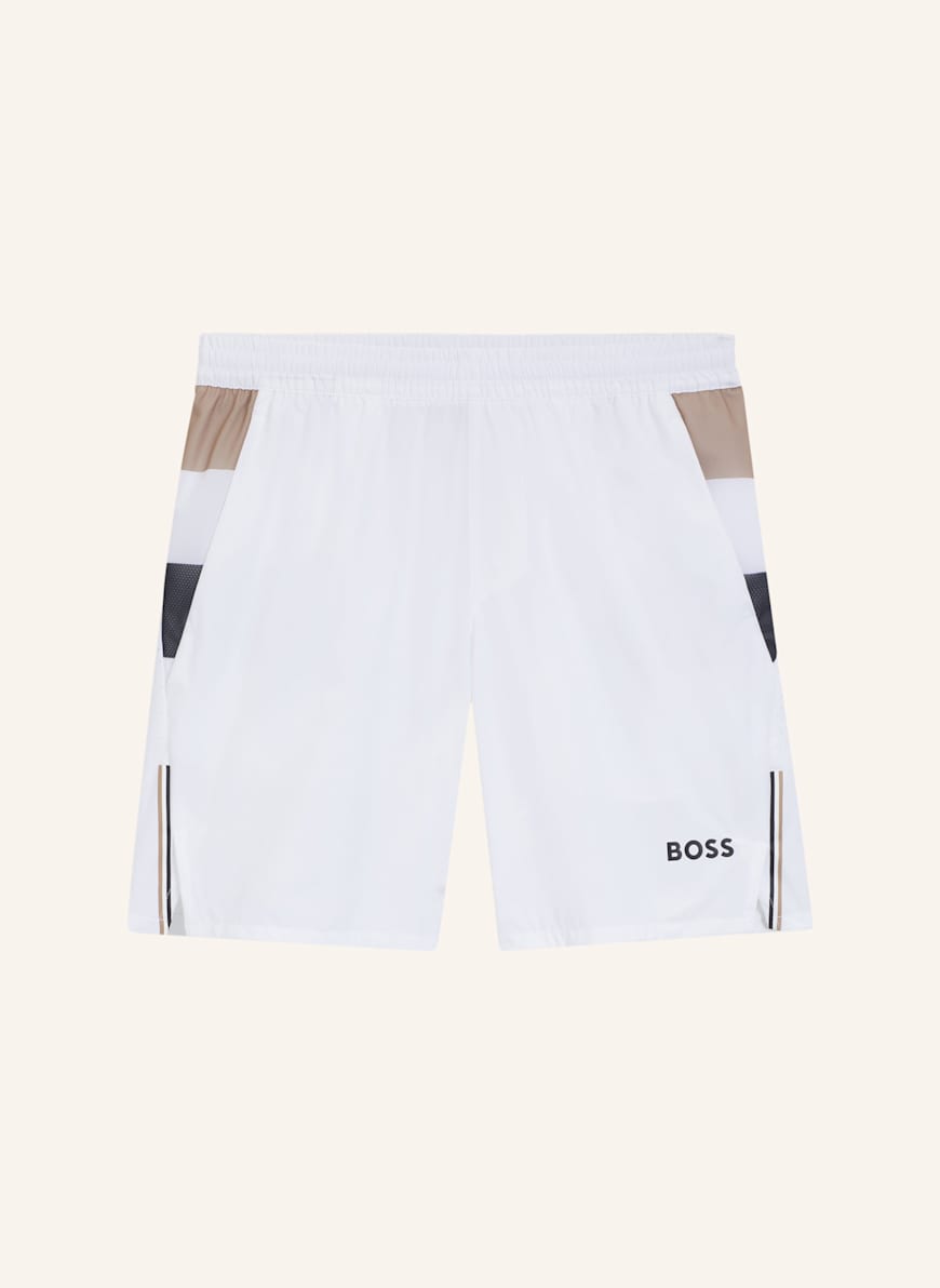 BOSS Short S_T-MATCH 9 INCH Regular Fit: WEISS