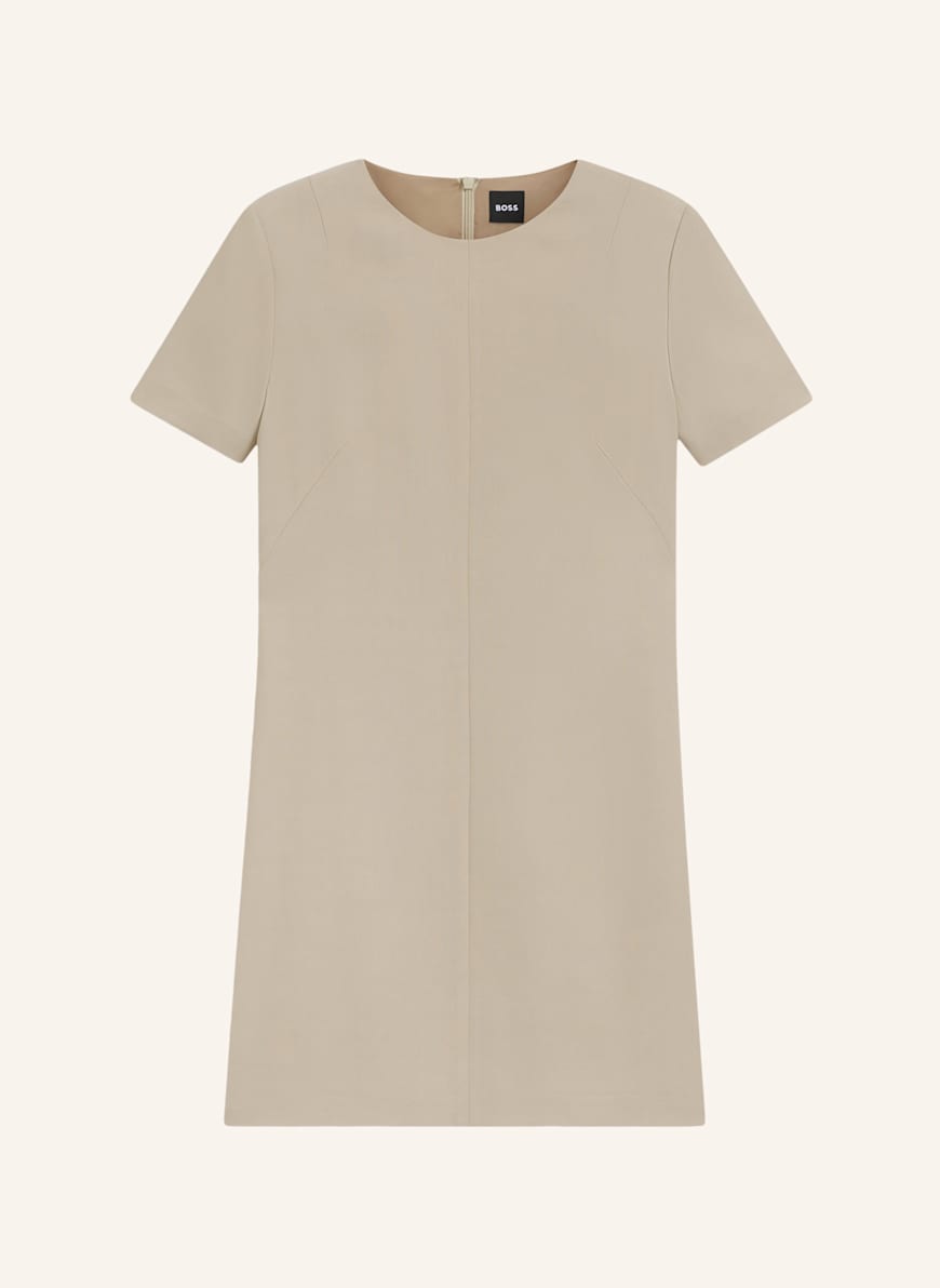 BOSS Business Kleid DINDERA Regular Fit: BEIGE