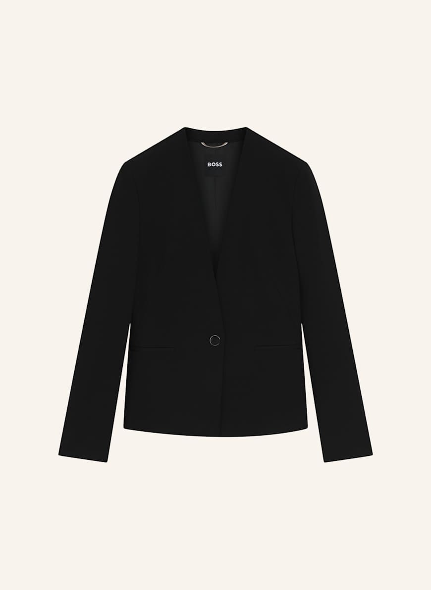 BOSS Blazer JEMMA1 Regular Fit: SCHWARZ
