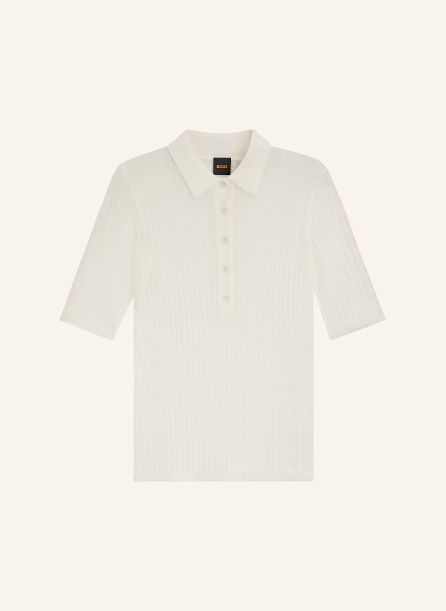 BOSS Pullover C_FUGANO Slim Fit: WEISS