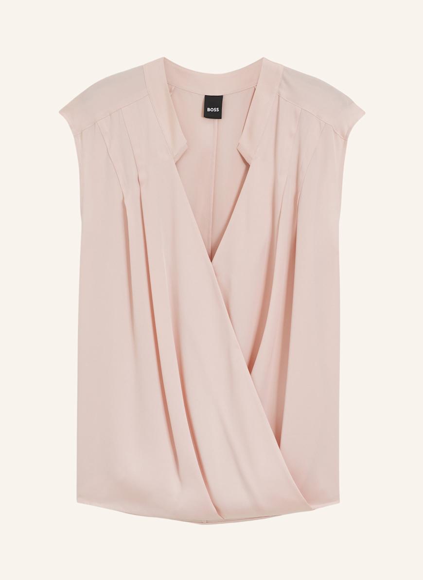 BOSS Business Bluse BASINA Regular Fit: LILA