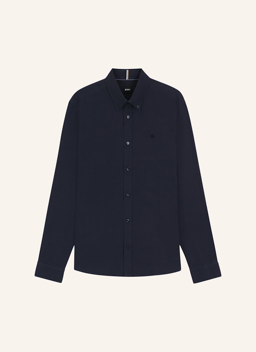 BOSS Casual Hemd H-ROAN-BD-E-C1-253 Slim Fit: DUNKELBLAU