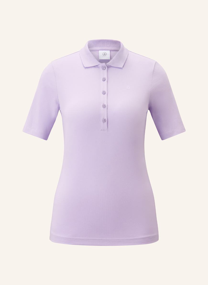 BOGNER Piqué-Poloshirt MALIKA: LILA