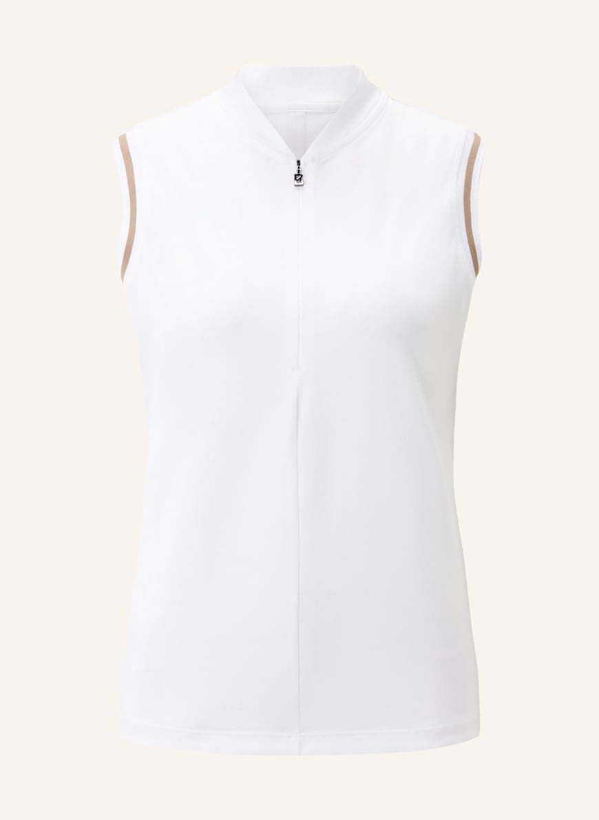 BOGNER Funktions-Poloshirt EVI: WEISS