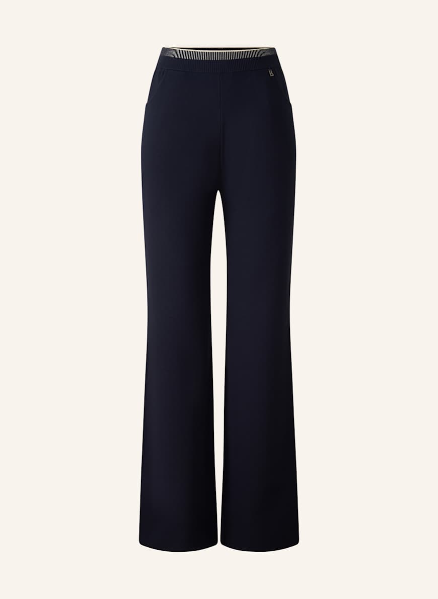 BOGNER Strickhose: DUNKELBLAU
