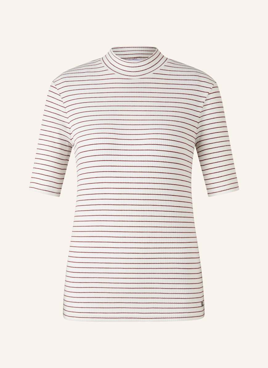 BOGNER T-Shirt: ROT/ CREME