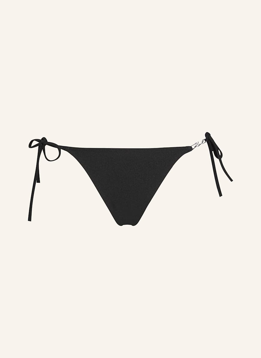 KARL LAGERFELD Bikini-Hose: SCHWARZ